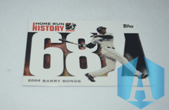 2006 Topps Home Run History Barry Bonds #BB687 San Francisco Giants